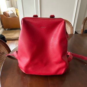 Red Matt and Nat Backpack